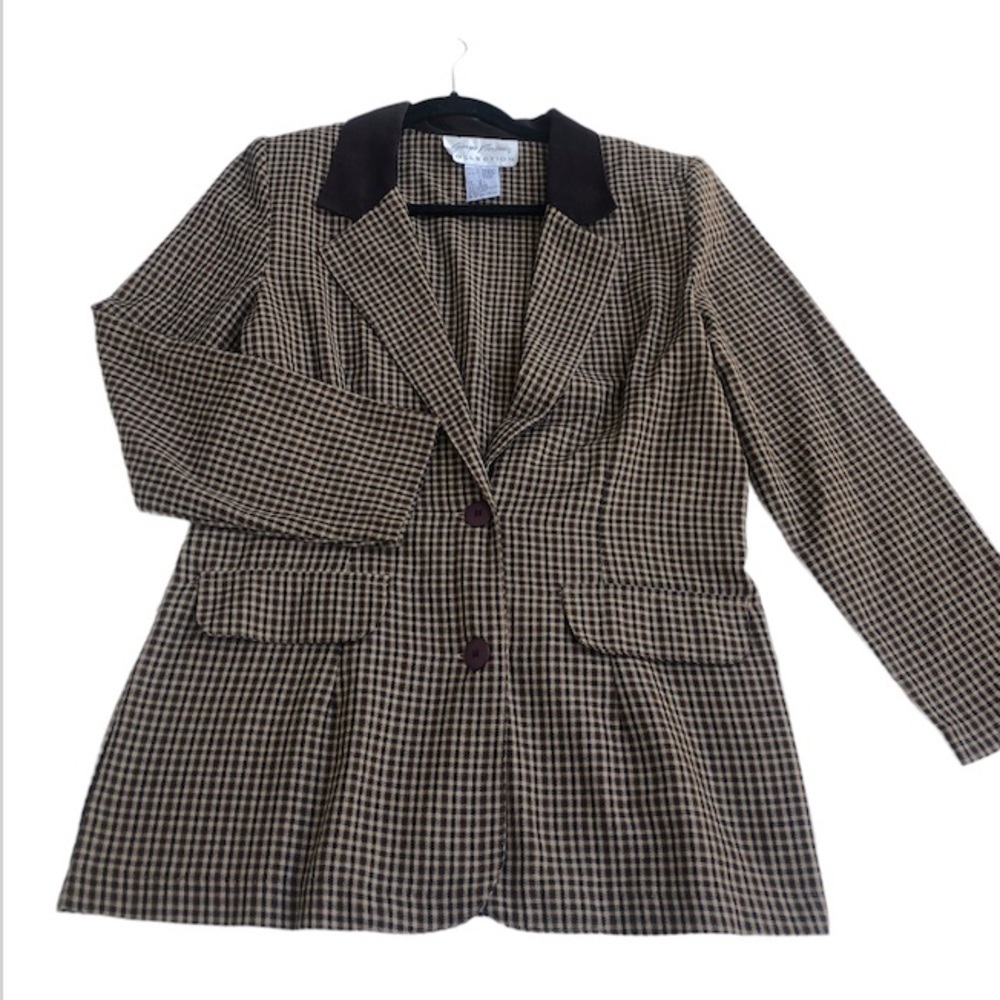 Vintage 80’s riding academia blazer M 10
